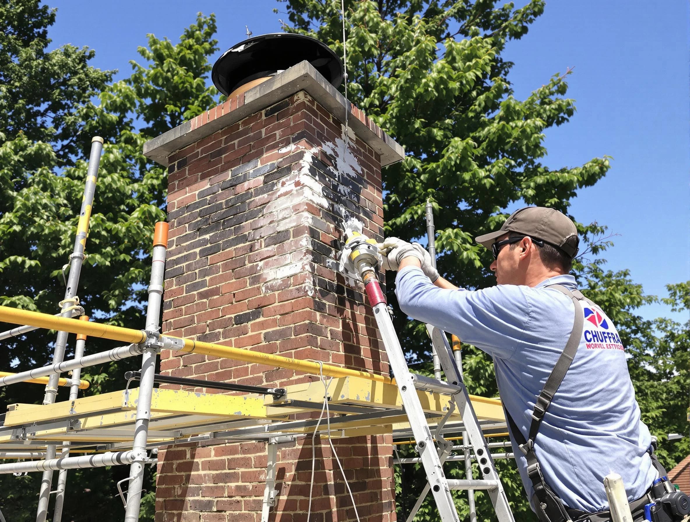 Structural chimney repair by Egg Harbor Chimney Sweep in Egg Harbor, NJ