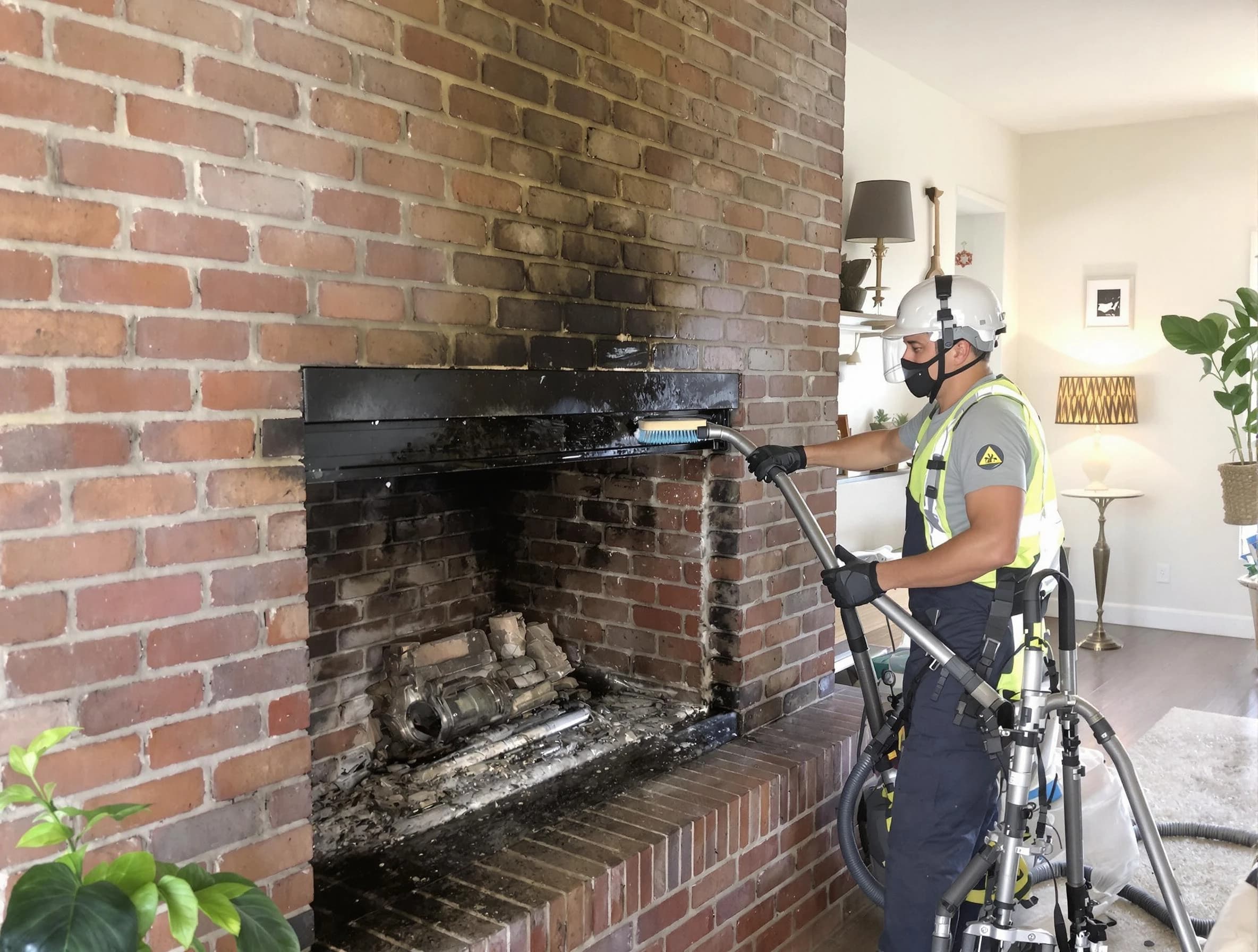 Egg Harbor Chimney Sweep providing fireplace cleaning services in Egg Harbor, NJ